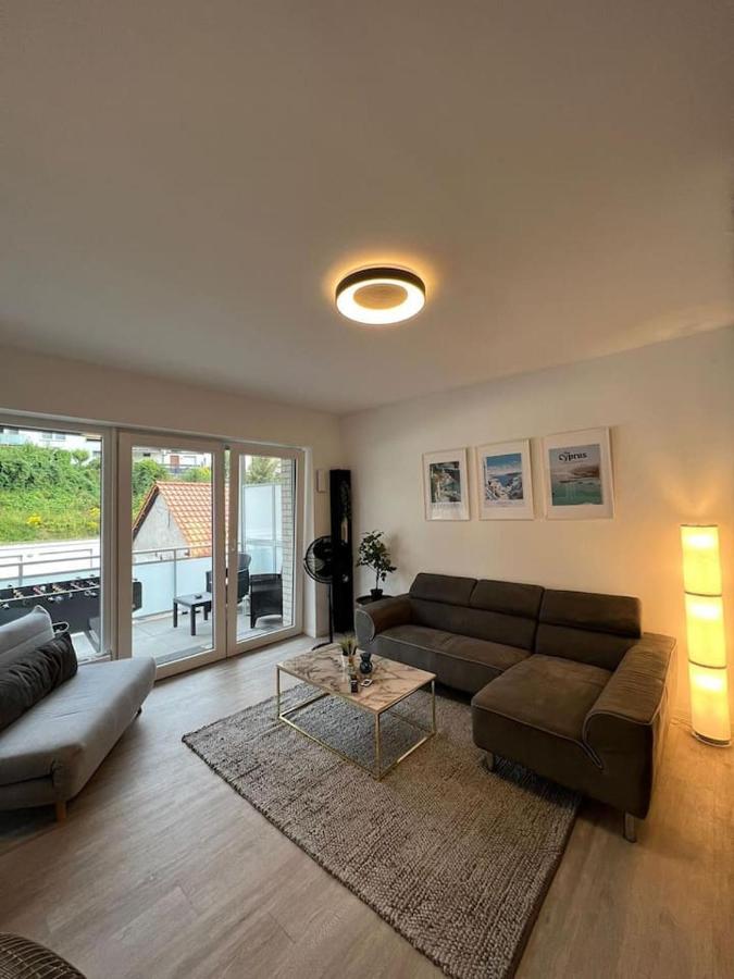 Luxurioeses Apartment,Neubau, 4 Personen, Parkplatz, Griechischer Stil Bochum Dış mekan fotoğraf